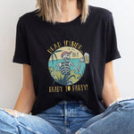 Load image into Gallery viewer, Dead Inside But Ready To Party T-shirt, Dad Tshirt For Men Women