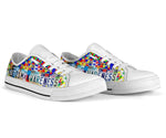Load image into Gallery viewer, Autism Awareness Low Top Low Top Shoes, License Plate, Tennis Shoes, Gift For Men Women