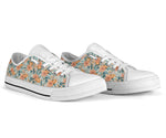 Load image into Gallery viewer, Meadow Flowers Low Top Sneakers, Flower Sneakers Birthday Gift For Her