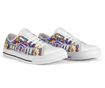 Load image into Gallery viewer, Autism Awareness Low Top Low Top Shoes, White Casual Shoes For Men Women