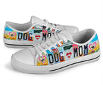 Load image into Gallery viewer, Dog Mom Low Top Shoes, Dog Low Top Shoes, Dog Lover Gift For Men Women