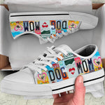 Load image into Gallery viewer, Dog Mom Low Top Shoes, Dog Low Top Shoes, Dog Lover Gift For Men Women