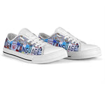 Load image into Gallery viewer, Sign Language Low Top Low Top Shoes, Trendy Fashion Casual Shoes For Men Women