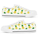 Load image into Gallery viewer, Yellow Pineapple Low Top Shoes, Pineapple Sneakers, Gifts For Men Women