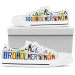 Load image into Gallery viewer, Women's Low Top Canvas Shoes For Broholmer Mom, Dog Lovers Gifts For Men And Women