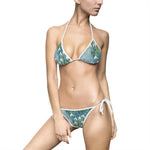 Load image into Gallery viewer, Snowdrops Women's Bikini Swimsuit, String Bikini Gift For Women