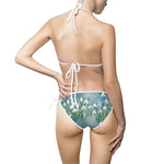 Load image into Gallery viewer, Snowdrops Women's Bikini Swimsuit, String Bikini Gift For Women