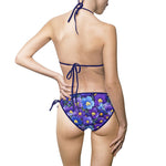 Load image into Gallery viewer, Violet Women's Bikini Swimsuit, String Bikini Gift For Women