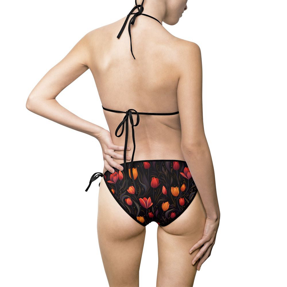 Tulip Women's Bikini Swimsuit, String Bikini Gift For Women