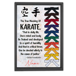 Load image into Gallery viewer, Personalized Karate Poster for Room and Home Decoration, Inspirational Art Gift