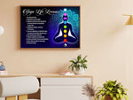 Load image into Gallery viewer, Yoga Life Lessons Poster Canvas Print, Yoga Poster, Meditation Poster, Yoga Room Club Decor, Yoga Lover Gifts Horizontal Yoga Wall Art Decor