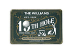 Load image into Gallery viewer, Personalized 19th Hole Golf Club Metal Sign, Golf Sign Art, Custom Gift for Golfer Player Golfing Lover