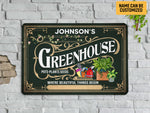 Load image into Gallery viewer, Personalized Greenhouse Metal Sign, She Shed Garden Sign, Custom Gardening Lover Gift For Gardener Planter