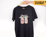 Load image into Gallery viewer, Personalized Est Mom Grandma Shirt, Flower Pot Grandma Shirt, Custom Kid Name, Mother's Day Gift