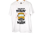 Load image into Gallery viewer, They See Me Rollin' They Waitin' School Bus Driver T-shirt Back To School Gift