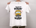 Load image into Gallery viewer, They See Me Rollin' They Waitin' School Bus Driver T-shirt Back To School Gift