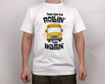 Load image into Gallery viewer, They See Me Rollin' They Waitin' School Bus Driver T-shirt Back To School Gift