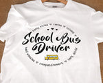 Load image into Gallery viewer, Early Rising Safe Drivin' School Bus Driver T-shirt School Bus Driver Shirt Gift for Driver