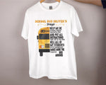Load image into Gallery viewer, School Bus Driver's Prayer T-shirt School Bus Driver Shirt Praying Back To School  Gift for Driver