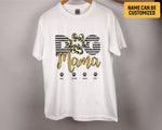 Load image into Gallery viewer, Personalized Dog Mama T-shirt Paw Dog Mom Shirt Dog Mom Mother's Day Gift