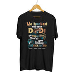 Load image into Gallery viewer, Personalized Gift for Dad Custom Name We Hooked The Best Dad T-shirt, Father's Day Gift