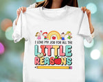 Load image into Gallery viewer, I Love My Job Teacher T-shirt Teacher Shirt Gift for Teacher