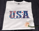 Load image into Gallery viewer, USA T-shirt American Pride 4th of July Shirt for Men Women