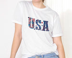 Load image into Gallery viewer, USA T-shirt American Pride 4th of July Shirt for Men Women