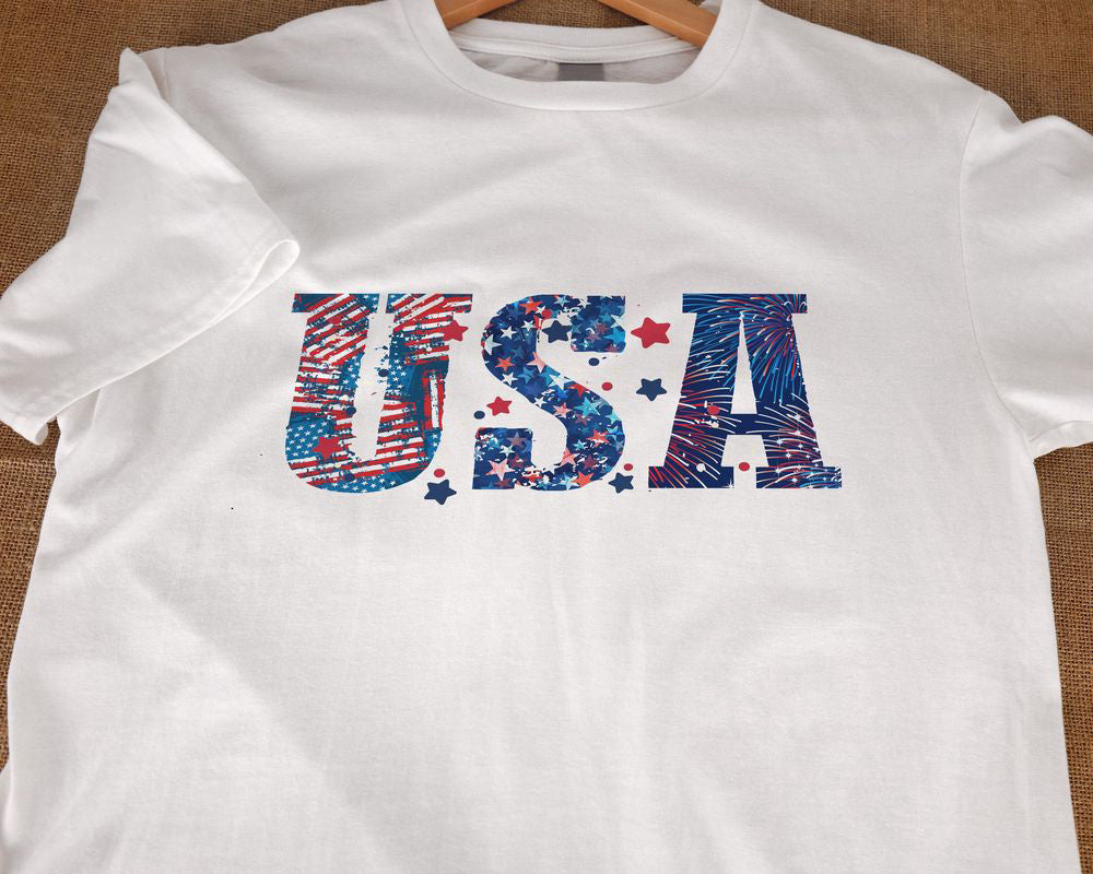 USA T-shirt American Pride 4th of July Shirt for Men Women
