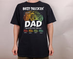 Load image into Gallery viewer, Personalized Gift for Dad Custom Name Best Truckin' Dad Ever T-shirt, Father's Day Gift