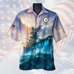 Load image into Gallery viewer, Veteran Hawaiian Shirt, US Navy Hawaiian Shirt For Men Women