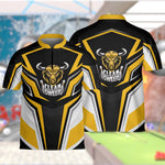 Load image into Gallery viewer, Clean Sweep Buffalo Bowling Jersey Quarter-Zip Custom Bowling Shirt, Player Bowling Gift