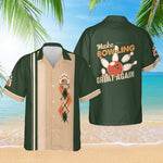 Load image into Gallery viewer, Personalized Bowling Hawaiian Shirt Custom Bowling Shirt Gift For Team Bowler Player