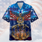 Load image into Gallery viewer, Home Of The Free Because Of The Brave Hawaiian Shirt For Men Women