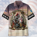 Load image into Gallery viewer, Honor The Fallen US Air Force Veteran And Knight Templar Hawaiian Shirt For Men Women