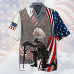 Load image into Gallery viewer, If You Havent Risked Coming Home Under A Flag US Veteran Hawaiian Shirt For Men Women