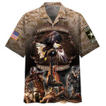 Load image into Gallery viewer, In Memory Of Our Fallen Brothers Aloha Hawaiian Shirt For Men Women