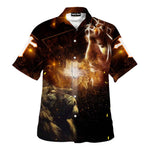 Load image into Gallery viewer, Jesus God Hawaiian Shirt, Best Gift For Christain