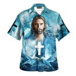 Load image into Gallery viewer, Jesus God Hawaiian Shirt, Blue Hawaiian Shirt All Over Print, Best Gift For Christain