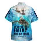 Load image into Gallery viewer, Jesus God Turtle Hawaiian Shirt, Best Gift For Christain
