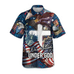Load image into Gallery viewer, Jesus One Nation Under God Hawaiian Shirt, Best Gift For Christain