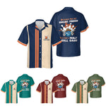 Load image into Gallery viewer, Personalized Bowling Hawaiian Shirt Custom Bowling Shirt Gift For Team Bowler Player Short Sleeve Button Down