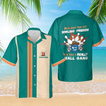 Load image into Gallery viewer, Personalized Bowling Hawaiian Shirt Custom Bowling Shirt Gift For Team Bowler Player Short Sleeve Button Down