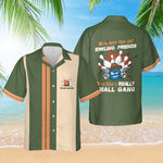 Load image into Gallery viewer, Personalized Bowling Hawaiian Shirt Custom Bowling Shirt Gift For Team Bowler Player Short Sleeve Button Down