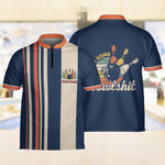 Load image into Gallery viewer, Personalized Bowling Jersey Quick Zip Custom Bowling Shirt, Gift For Bowler Player