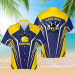 Load image into Gallery viewer, Personalized Kingpins Bowling Hawaiian Shirt, Custom Bowling Shirt, Gift for Bowler Bowling Player