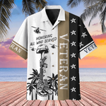 Load image into Gallery viewer, Premium U.S Multiple Service Veteran Hawaii Shirt For Men Women