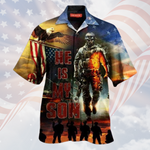 Load image into Gallery viewer, Proud Soldier Parents He Is Not Just A Soldier Hawaiian Shirt For Men Women