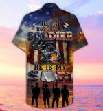 Load image into Gallery viewer, Proud Soldier Parents He Is Not Just A Soldier Hawaiian Shirt For Men Women