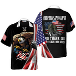 Load image into Gallery viewer, Remember Veterans And Thank God Hawaiian Shirt For Men Women